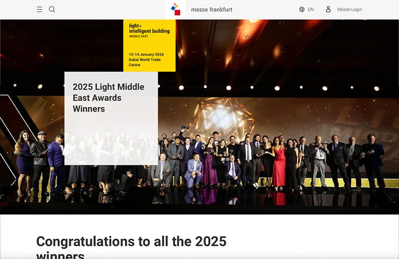 2025 Light Middle East Awards Winners